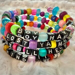 Colorful Beaded “The Office” Funny Bracelet